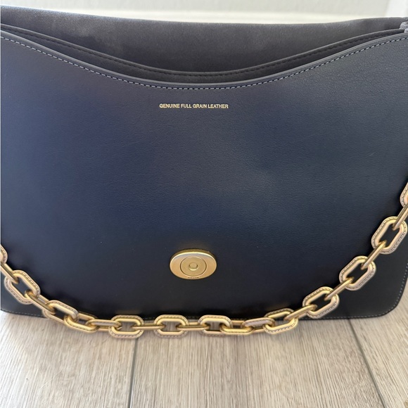 Coach Black and Gold Chain Tabby Shoulder Bag - Picture 5 of 11